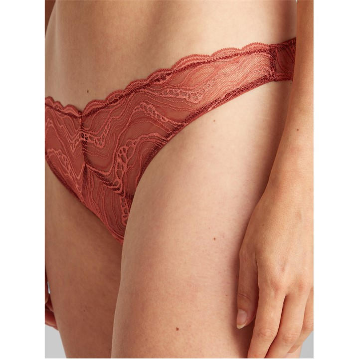 Calvin Klein Women's Red Bikini in Size 10, Sports Direct