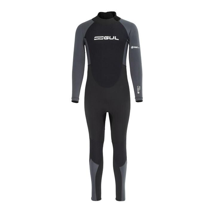 Gul Men's Black Contour Full Length 3.2Mm Wetsuit in Size 2XL, Sports Direct