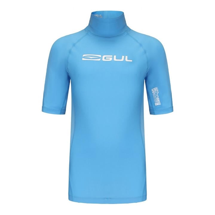 Gul Boys Blue Rash Vest  in Size 13 Years, Sports Direct