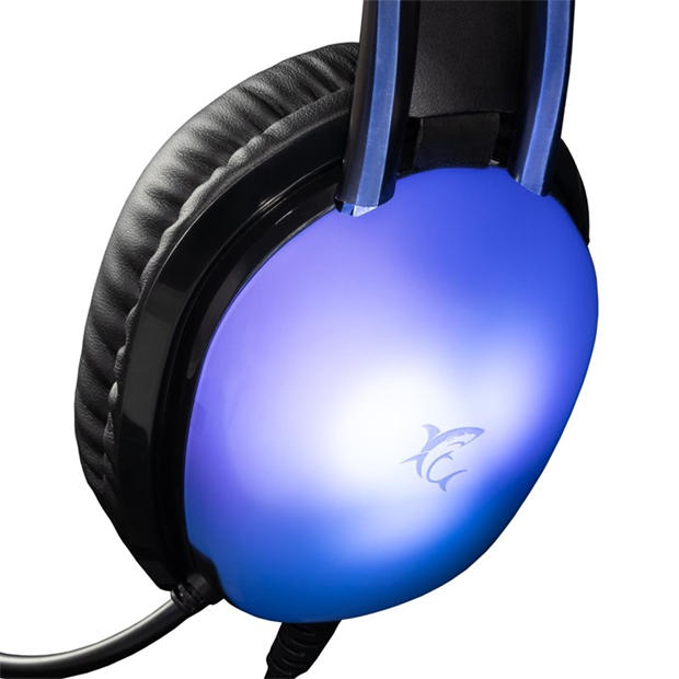 Black - White Shark - White Shark Peacock-2 Gaming Headset