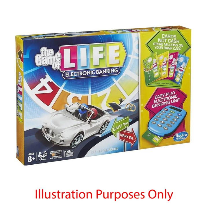 Hasbro  Kids  Kids' Game Of Life Electronic Banking Board Game, Sports Direct