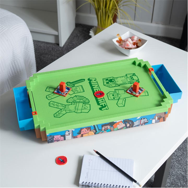 Minecraft Green Arcade Air Hockey - Overworld (Premium Series), Sports Direct