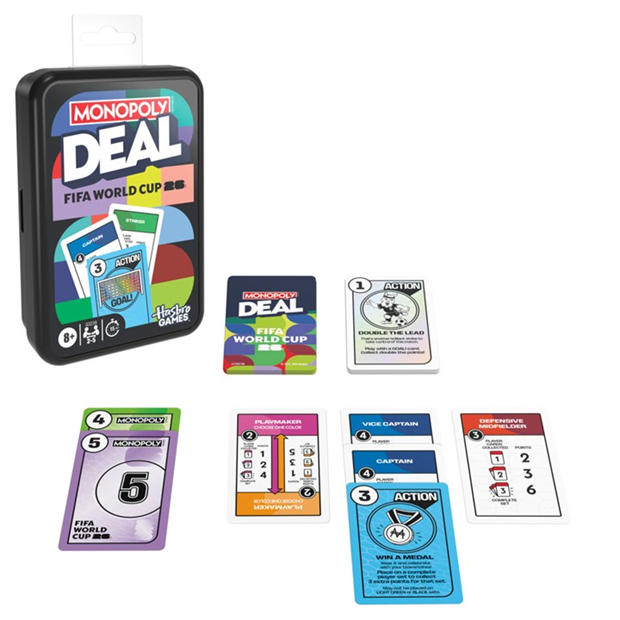 Multi - Monopoly - Monopoly Deal FIFA World Cup 2026 Edition Card Game