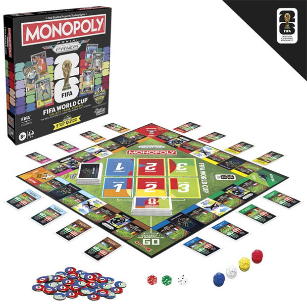 Multi - Monopoly - Monopoly Panini Prizm: FIFA World Cup Board Game