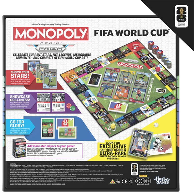 Multi - Monopoly - Monopoly Panini Prizm: FIFA World Cup Board Game