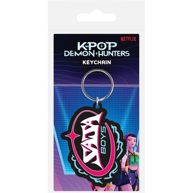 Saja Boys - K Pop Demon Hunters - K Pop Demon Hunters Keychain Jn62