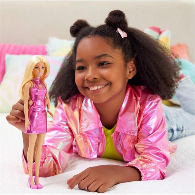 PinkHeart Dress - Barbie - Barbie Fashionista Doll Pink Heart Dress