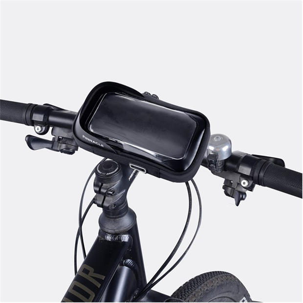 Black - Pinnacle - Pinnacle Handle bar Phone Holder