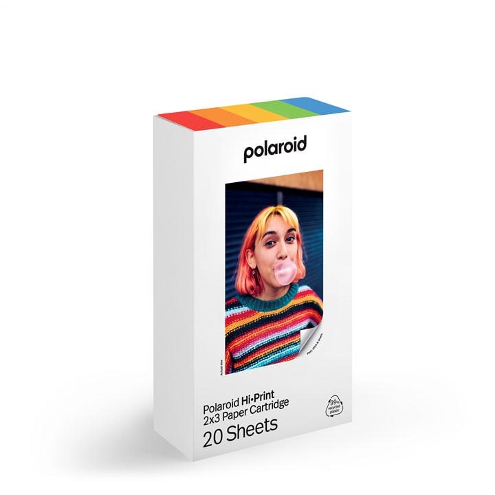 Polaroid  White Hi·print 2X3 Cartridge (20 Sheets), Sports Direct