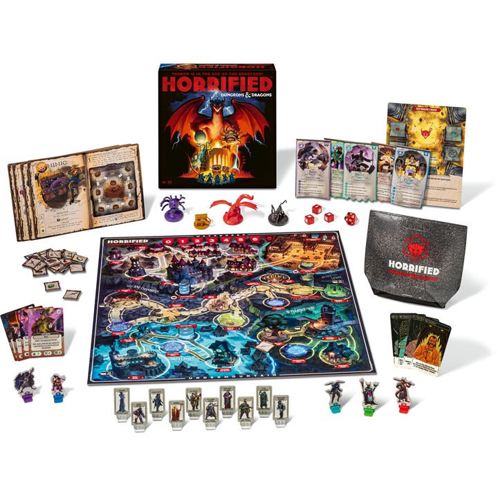 Dungeons And Dragons   Horrified: Dungeons & Dragons Board Game, Sports Direct