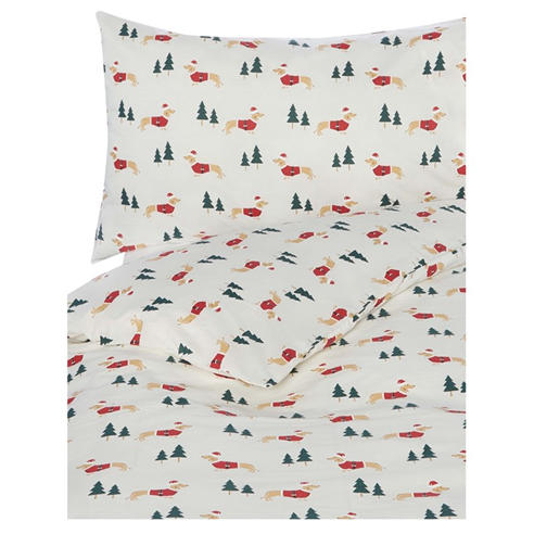 Linea - Cecil dog print duvet set