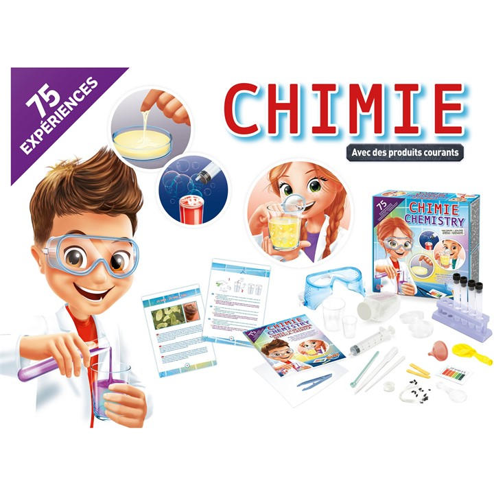 France   Kids  Chemistry Set With 75 Experiments, Football by Buki , Sports Direct