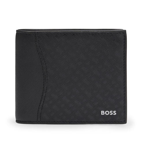 Boss - Men's Zair Mono Organised Compact Billfold Wallet