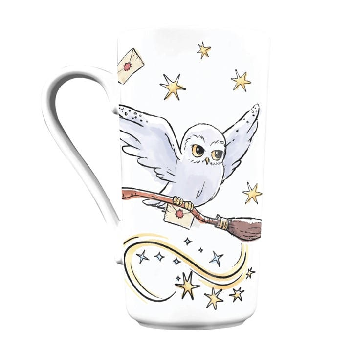 Character  Kids White Harry Potter Hedwig Grande Mug, Sports Direct