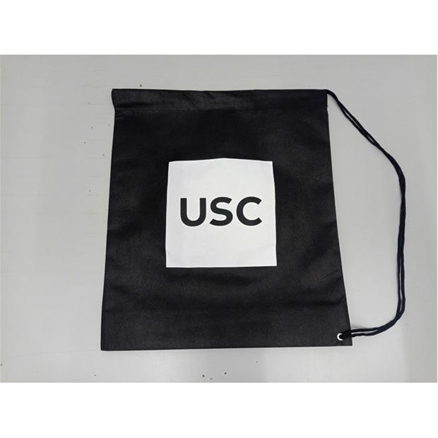 Černá - USC - Drawstring Bag For Life