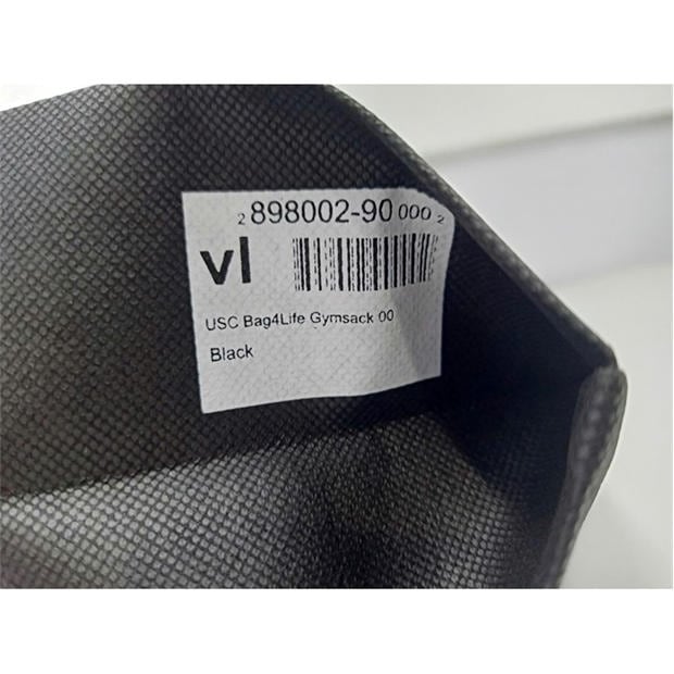 Černá - USC - Drawstring Bag For Life