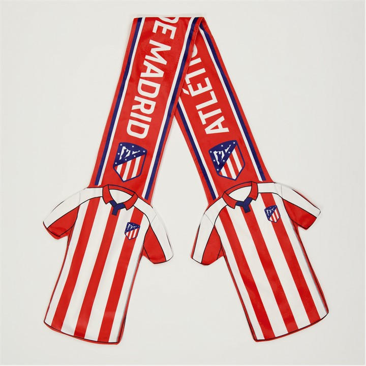 Team  Kids Red Atm Football Scarf, Sports Direct
