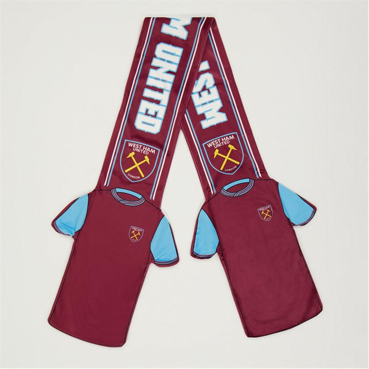 West Ham United   Kids   Football Scarf, Football by  FC, Sports Direct