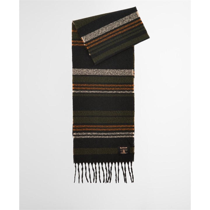 Barbour   Alston Stripe Scarf, Sports Direct