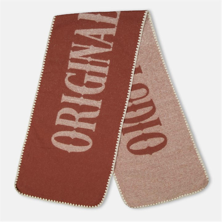 Jack And Jones Men's Brown Midweight Scarf, Sports Direct
