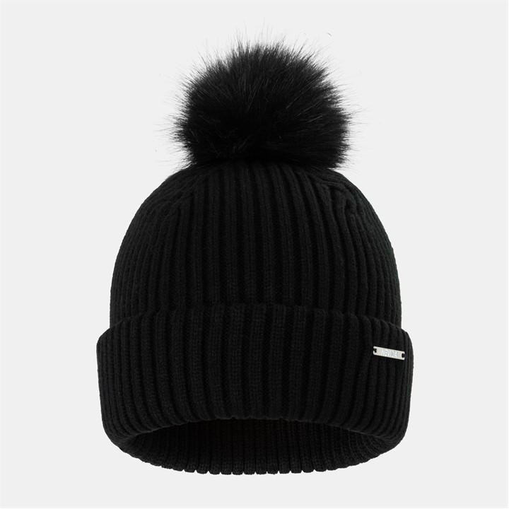 Nevica Women's Black Meribel Beanie in Size Ladies, Sports Direct