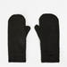 Muffole In Pelle PIECES PCNELLIE – Riscaldate, Con Polsino Elastico, 100% Pelle Di Pecora, 24,3 X 10 Cm
