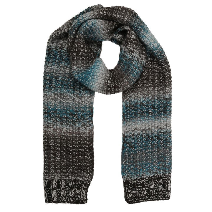 Regatta Women's Black Frosty Knitted Scarf, Sports Direct