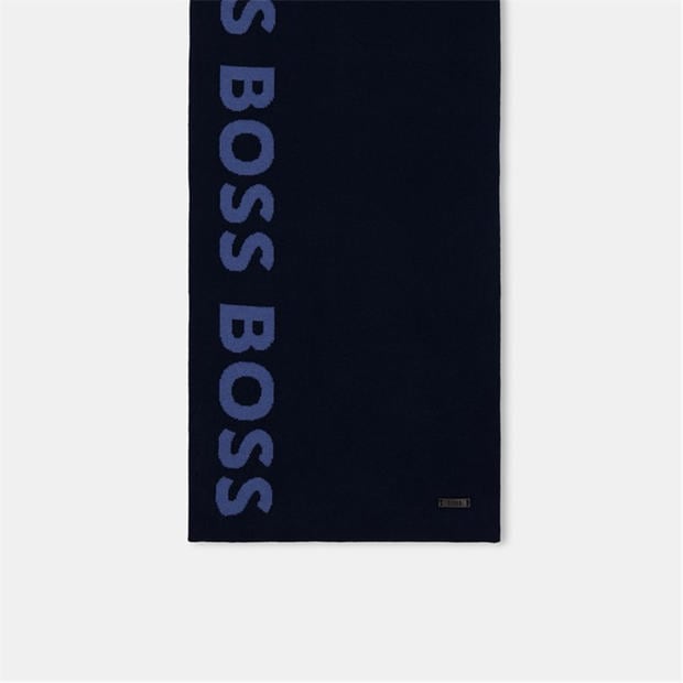 Тъмно синьо - Boss - Men's Paradiso Midweight Scarves