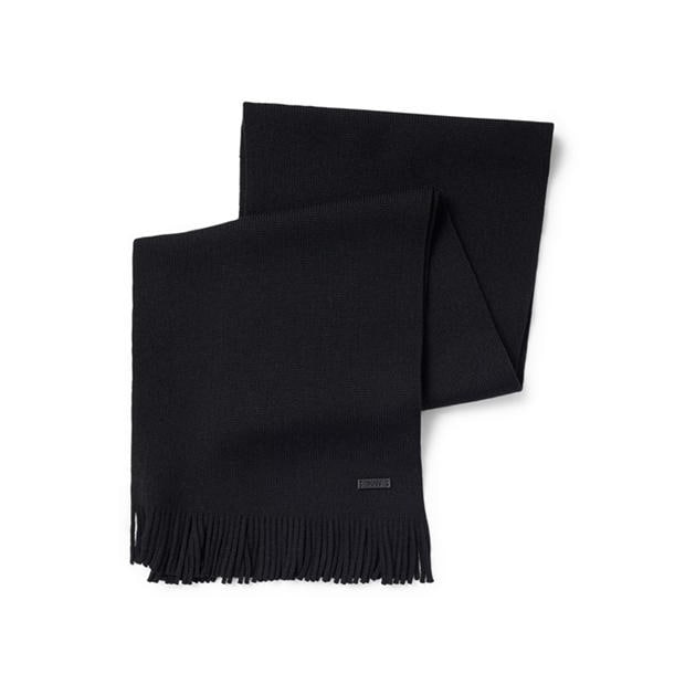 Black - Boss - Men's Albas Midweight Scarf