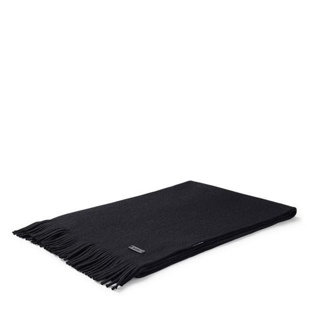 Black - Boss - Men's Albas Midweight Scarf