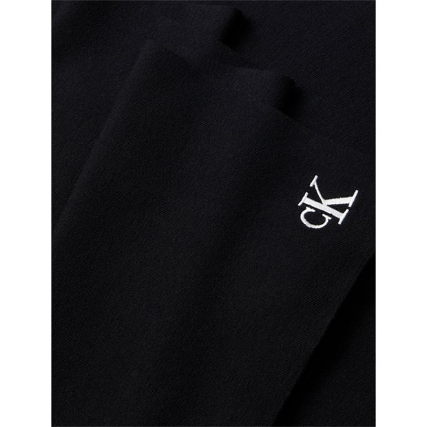 Черно - Calvin Klein - Women's CK Rib Midweight Scarf