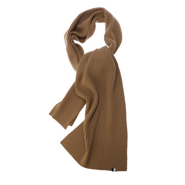 Medium Beige - Boss - Women's Lyarana Midweight Scarf