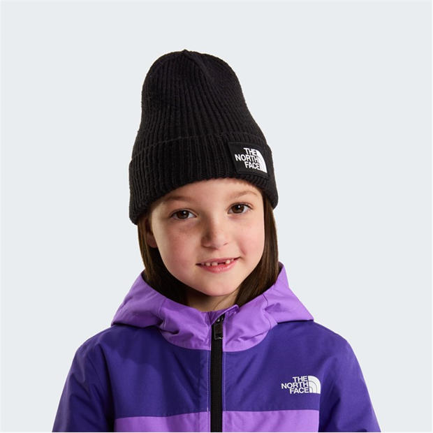TNF Black JK3 - The North Face - Box Logo Beanie Juniors