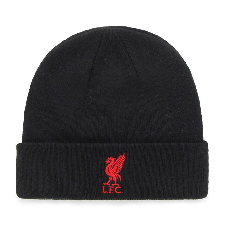 Team Unisex Kids Black Liverpool Beanie Juniors - Junior