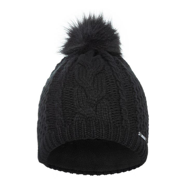Nevica Women's Black Meribel Beanie in Size Ladies, Sports Direct