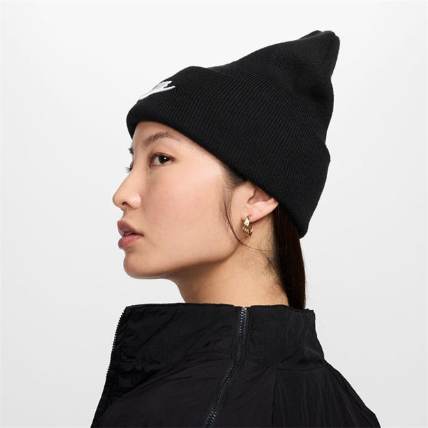 Black/White - Nike - Peak Beanie