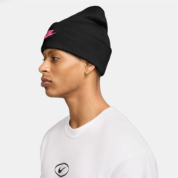 Black/Pinksicle - Nike - Nike NSW Peak Beanie Sn71