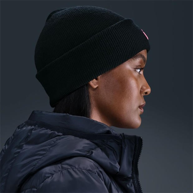 Black/Pinksicle - Nike - Nike NSW Peak Beanie Sn71