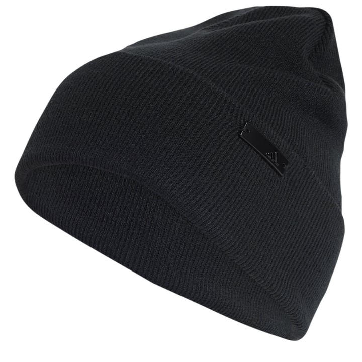 Adidas  Black  Metal Beanie in Size L-XL, Sports Direct
