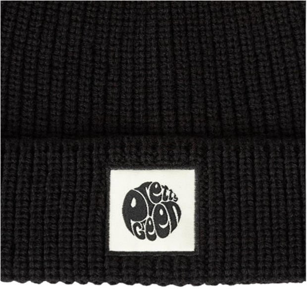 Black - Pretty Green - Adults Beanies