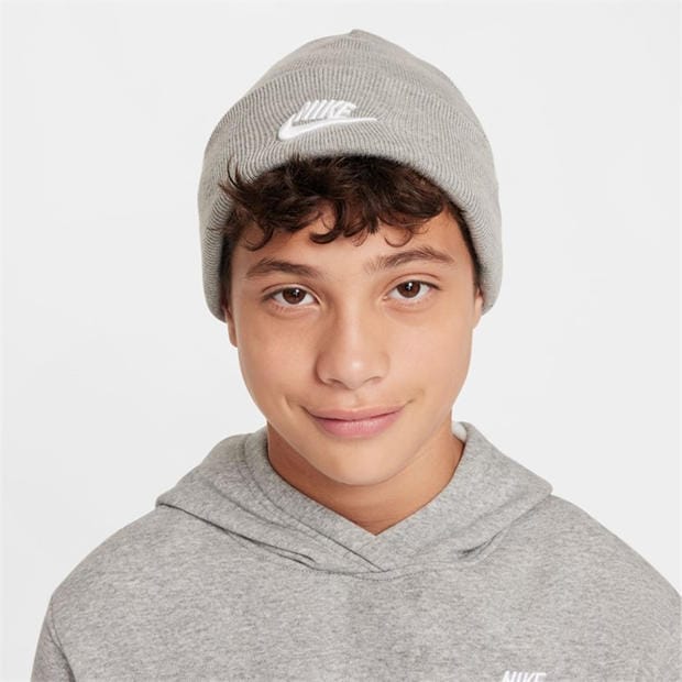 Grey - Nike - Peak Beanie
