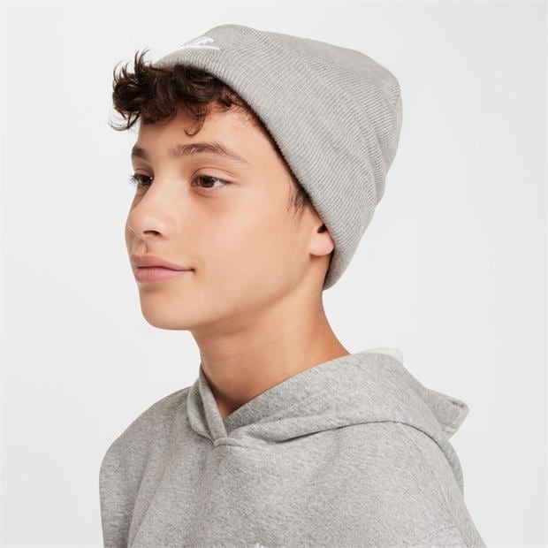 Grey - Nike - Peak Beanie