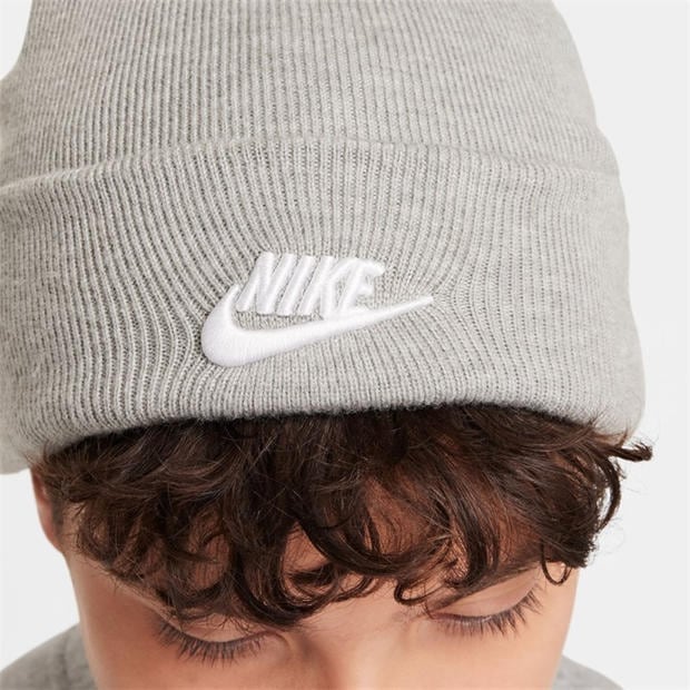 Grey - Nike - Peak Beanie