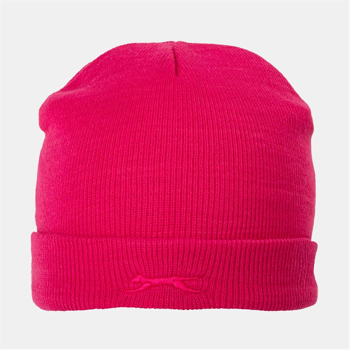 Slazenger  Kids Pink Knit Beanie  in Size Junior, Sports Direct