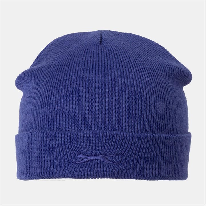 Slazenger  Kids Blue Knit Beanie  in Size Junior, Sports Direct