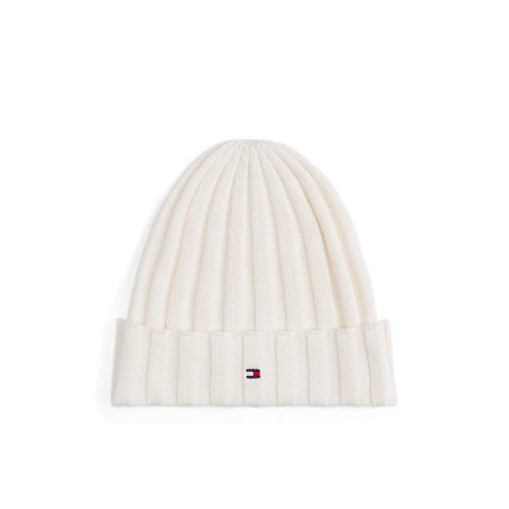 Tommy Hilfiger  Kids White Kids Flag Beanie in Size Child, Sports Direct