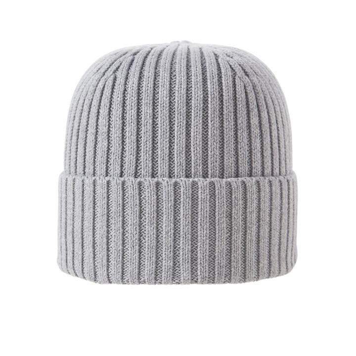 Jack And Jones Men's Grey Cotton Beanie in Size Mens, Sports Direct