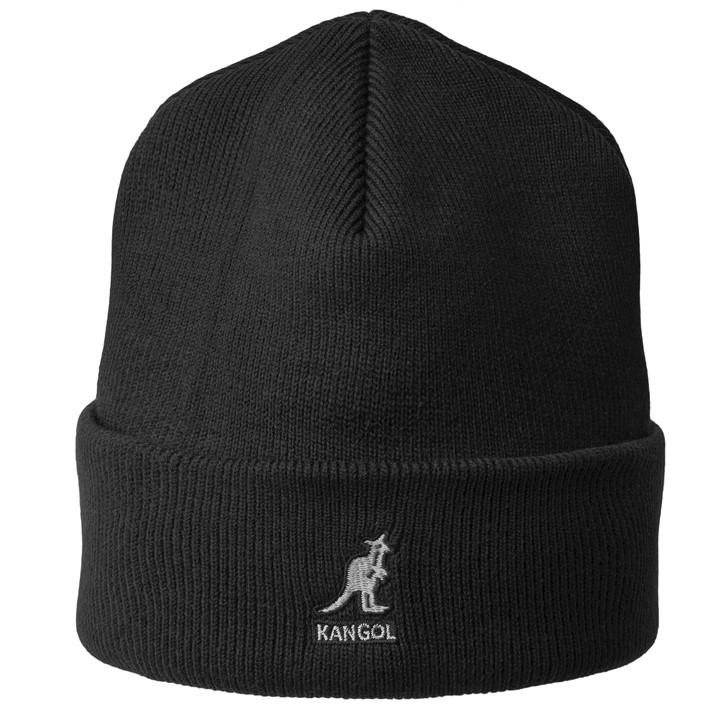 Kangol  Black  Acrylic Beanies, Sports Direct