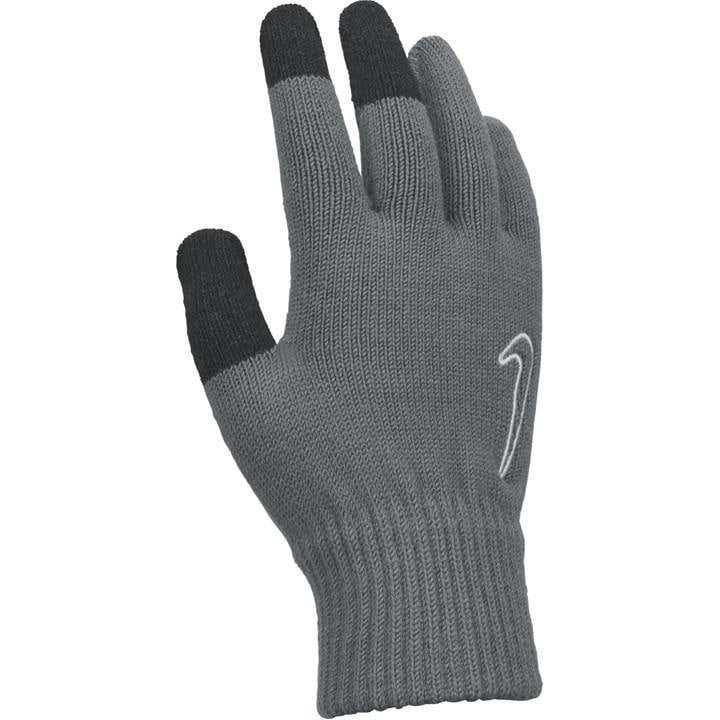 Nike Men's Grey Knitted Tech And Grip Fleece Gloves in Size L-XL, Sports Direct