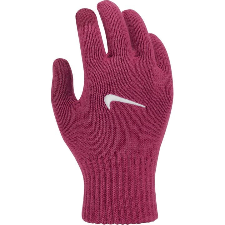 Nike Men's White Knit Tech And Grip Fleece Gloves in Size L-XL, Sports Direct